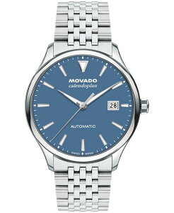 ���o�h �����Y �A�N�Z�T���[ �r���v T�V���c Movado Men's Calendoplan Swiss Automatic Stainless Steel Watch 40mm Silver-tone �V���o�[