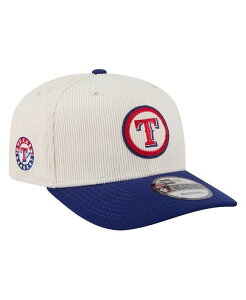�j���[�G�� �����Y �A�N�Z�T���[ �X�q New Era Men's Cream Texas Rangers Loyal 9SEVENTY Adjustable Hat Cream �N���[��