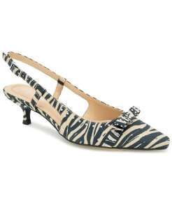 �P�l�X�R�[�� ���f�B�[�X �V���[�Y �p���v�X Kenneth Cole Reaction Women's Manchester Slingback Pumps Zebra Print �A�j�}��