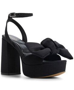 �A���h ���f�B�[�X �V���[�Y �T���_�� ALDO Women's Luscious 2-Piece Round Toe Dress Sandals Black �u���b�N