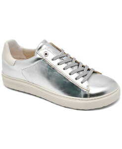 rPVgbN fB[X V[Y Xj[J[ U[ Birkenstock Women's Bend Low Leather Casual Sneakers from Finish Line Metallic Silver Vo[