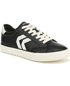 hN^[EV[ fB[X V[Y Xj[J[ [X Dr. Scholl's Women's Offline Lace Up Sneakers Black Faux Leather ubN