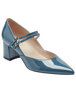 �o���h���[�m ���f�B�[�X �V���[�Y �p���v�X �q�[�� Bandolino Women's Smith Mary Jane Block Heel Pumps Blue Patent �u���[