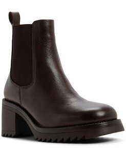 �A���h ���f�B�[�X �V���[�Y �u�[�c�E���C���u�[�c �`�F���V�[ �u�[�c ALDO Women's Anneliese Chelsea Square Toe Boots Medium Brown �u���E��