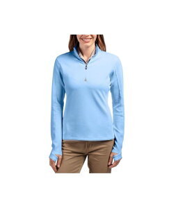 Jb^[AhobN fB[X AE^[ WPbgEu] n[tWbv Cutter & Buck Women's Traverse Stretch Eco Quarter Zip Pullover Atlas