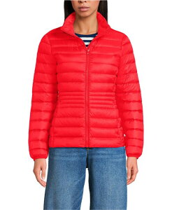 YGh fB[X AE^[ WPbgEu] _E WPbg Lands' End Women's Wanderweight Packable Down Jacket Bright cherry