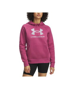 A_[A[}[ fB[X AE^[ p[J[EXEFbg t[X p[J[ Under Armour Women's Rival Fleece Shimmer Hoodie Fuchsia Dusk t[V