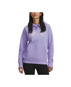 A_[A[}[ fB[X AE^[ p[J[EXEFbg t[X p[J[ Under Armour Women's Rival Fleece Shimmer Hoodie Transparent