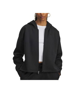 A_[A[}[ fB[X AE^[ p[J[EXEFbg XEFbg Vc t[X Under Armour Women's Armour Fleece Zip-Front Hooded Sweatshirt Black ubN