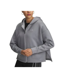A_[A[}[ fB[X AE^[ p[J[EXEFbg XEFbg Vc t[X Under Armour Women's Armour Fleece Zip-Front Hooded Sweatshirt Mod Gray Full Heather O[