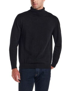 EFU[v[t Y AE^[ jbgEZ[^[ ^[glbN Z[^[ Rbg Weatherproof Vintage Men's Cotton Cashmere Turtle Neck Sweater Black ubN