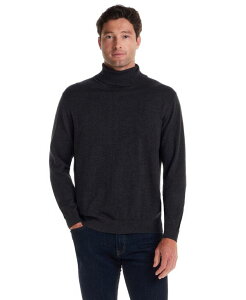 yz EFU[v[t Y jbgEZ[^[ AE^[ Men's Cotton Cashmere Turtle Neck Sweater CHARCOAL