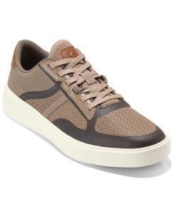 �R�[���n�[�� �����Y �V���[�Y �X�j�[�J�[ ���[�X Cole Haan Men's Grand Crosscourt Winner Mixed-Media Lace-Up Sneakers Irish Coffee-Golden Honey �R�[�q�[