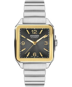 ���o�h �����Y �A�N�Z�T���[ �r���v T�V���c Movado Men's 1917 Swiss Automatic Stainless Steel Watch 35x5.2mm Silver-tone �V���o�[