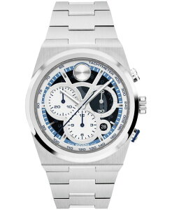 ���o�h �����Y �A�N�Z�T���[ �r���v T�V���c Movado Men's Bold Quest Swiss Quartz Chrono Stainless Steel Watch 40mm Silver-tone �V���o�[
