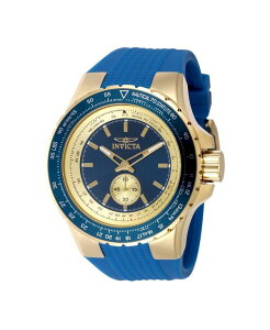 �C���r�N�^ �����Y �A�N�Z�T���[ �r���v Invicta Men's 49307 Aviator Quartz Multifunction Blue Dial Watch Blue �u���[
