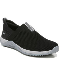 CJ fB[X V[Y Xj[J[ jbg Ryka Women's Echo Knit Slip On Sneakers Black Knit Fabric ubN