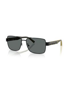 �X�N�[�f���A �t�F���[�� �����Y �A�N�Z�T���[ �T���O���X�E�A�C�E�F�A Scuderia Ferrari Men's Polarized Sunglasses FZ5005 Black Matte Gray �u���b�N