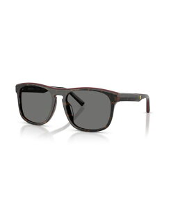 �X�N�[�f���A �t�F���[�� �����Y �A�N�Z�T���[ �T���O���X�E�A�C�E�F�A Scuderia Ferrari Men's Polarized Sunglasses FZ6020U Havana Red Gray �O���[