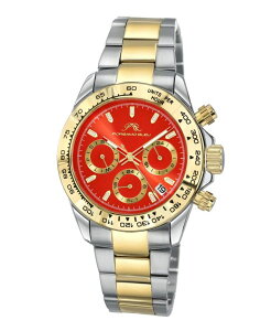 �|���T�����u�����[ ���f�B�[�X �A�N�Z�T���[ �r���v T�V���c Porsamo Bleu Women's Alexis Stainless Steel Bracelet Watch 925CALS Two tone & raspberry red ���b�h