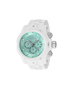CrN^ Y ANZT[ rv Invicta Men's 48222 Venom Quartz Chronograph Turquoise Dial Watch Silver Vo[