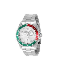 �C���r�N�^ �����Y �A�N�Z�T���[ �r���v Invicta Men's 49276 Pro Diver Quartz Multifunction Silver Dial Watch Silver �V���o�[