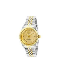 CrN^ fB[X ANZT[ rv Invicta Women's 29405 Specialty Quartz 3 Hand Champagne Dial Watch Silver Vo[