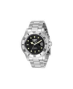 CrN^ Y ANZT[ rv Invicta Men's 33943 Pro Diver Quartz 3 Hand Grey Dial Watch Silver Vo[