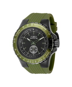 CrN^ Y ANZT[ rv Invicta Men's 49311 Aviator Quartz Multifunction Black Dial Watch Green O[