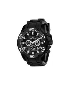 �C���r�N�^ �����Y �A�N�Z�T���[ �r���v Invicta Men's 22338 Pro Diver Quartz Chronograph Black Dial Watch Black �u���b�N