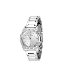CrN^ fB[X ANZT[ rv Invicta Women's 49110 Speedway Quartz 3 Hand Silver Dial Watch Silver Vo[