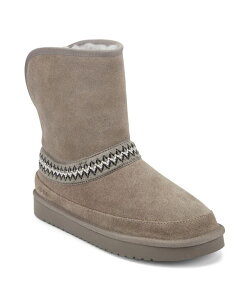 �A�[�X ���f�B�[�X �V���[�Y �u�[�c�E���C���u�[�c �A���N�� �u�[�c Earth Women's Wynni Cozy Slip-On Ankle Booties Light Grey Suede �O���[