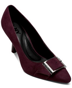 �_�i �L������ �j���[���[�N ���f�B�[�X �V���[�Y �p���v�X DKNY Women's Nashbrook Slip On Pumps Burgundy �o�[�K���f�B