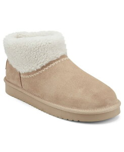 yz A[X fB[X u[cECu[c V[Y Women's Wylson Cozy Slip-On Ankle Booties Sand Suede