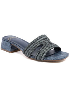 W[Yj[[N fB[X V[Y T_ Jones New York Women's Unwava Slip-On Dress Sandals Blue u[