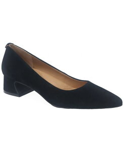 �W�F���g���\�E���Y ���f�B�[�X �V���[�Y �p���v�X Gentle Souls Women's Gardena Pointy Toe Pumps Black Suede �u���b�N