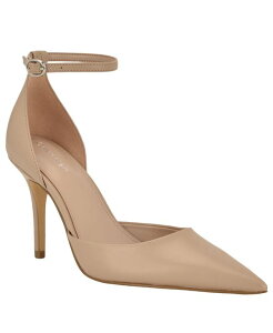 �J���o���N���C�� ���f�B�[�X �V���[�Y �p���v�X �A���N�� Calvin Klein Women's Olettia Ankle Strap Stiletto Pumps Light Natural
