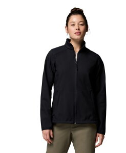 �R�����r�A ���f�B�[�X �A�E�^�[ �W���P�b�g�E�u���]�� �W���P�b�g Columbia Women's Kruser Ridge III High Collar Softshell Jacket Black �u���b�N