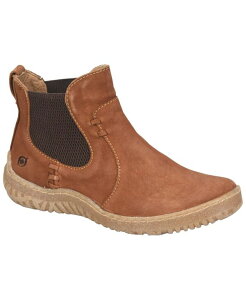 �{�[�� ���f�B�[�X �V���[�Y �u�[�c�E���C���u�[�c �`�F���V�[ �u�[�c Born Women's Bali Chelsea Booties Tan (maple leaf) Nubuck �^��