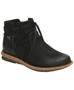 �{�[�� ���f�B�[�X �V���[�Y �u�[�c�E���C���u�[�c Born Women's Tarkiln Round Toe Booties Black �u���b�N