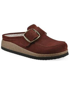 zCg}Ee fB[X V[Y T_ White Mountain Women's Bueno Slip On Clogs Rust Faux Fur Xg