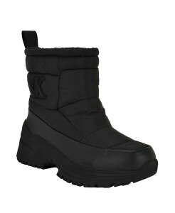 �J���o���N���C�� ���f�B�[�X �V���[�Y �u�[�c�E���C���u�[�c Calvin Klein Women's Nelsa Round Toe Casual Lug Sole Booties Black �u���b�N