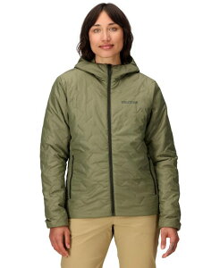�}�[���b�g ���f�B�[�X �A�E�^�[ �W���P�b�g�E�u���]�� Marmot Women's MonoQuilt Hoody Olive Green �O���[��