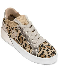 _i L j[[N fB[X V[Y Xj[J[ [X DKNY Women's Mallory Lace-Up Sneakers Beige Multi x[W