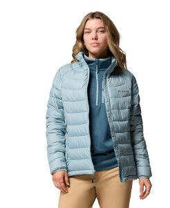 RrA fB[X AE^[ WPbgEu] WPbg Columbia Women's Powder Lite II Full Zip Jacket Crushed Blue u[