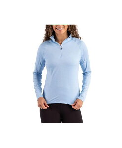 Jb^[AhobN fB[X AE^[ WPbgEu] n[tWbv Cutter & Buck Women's Coastline Epic Comfort Recycled Quarter Zip Atlas