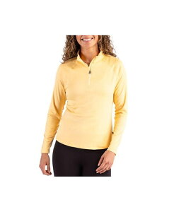 Jb^[AhobN fB[X AE^[ WPbgEu] n[tWbv Cutter & Buck Women's Coastline Epic Comfort Recycled Quarter Zip Desert