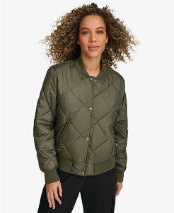 [oCX fB[X AE^[ p[J[EXEFbg LeBO WPbg Levi's Women's Regular Diamond Quilted Sherpa Lined Bomber Jacket Army Green O[