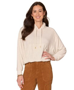 �f���N���V�[ ���f�B�[�X �g�b�v�X �V���c Democracy Women's Long Sleeve Top Heather Ecru �G�N����