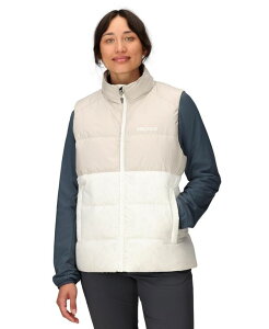 }[bg fB[X AE^[ WPbgEu] xXg _E Marmot Women's Guides Down Vest Birch Bark